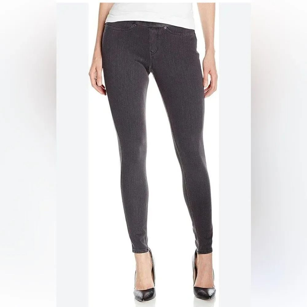 🎉5 for $45🎉NWT HUE Denim skimmer Leggings Women Size S Gray